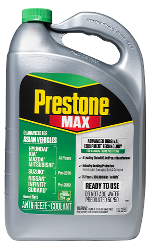 Prestone® Asian Vehicles (Green) Coolant